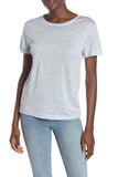 VINCE Crew Neck Linen T-Shirt NWT XS