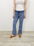REWASH the Label Linen Navy Palazzo Pants Small