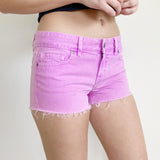 PINK Victoria's Secret Purple Jean Shorts 4