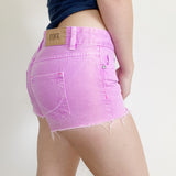 PINK Victoria's Secret Purple Jean Shorts 4
