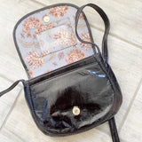 Hobo Little Black Leather Crossbody