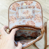 Hobo Little Brown Leather Crossbody