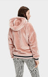 Ugg Kailani Sherpa Hoodie NWT Large Crystal Pink
