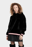 Ugg Kailani Sherpa Hoodie NWT Medium Black