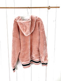 Ugg Kailani Sherpa Hoodie NWT Large Crystal Pink