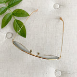 Ray Ban Large Gold Aviator Sunglasses