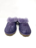 UGG Purple Coquette Suede Sheepskin Slipper 7