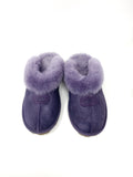UGG Purple Coquette Suede Sheepskin Slipper 7
