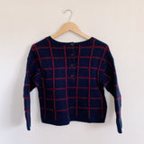 LOFT Wool Blend Crop Sweater Medium