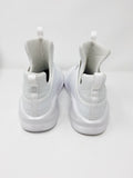 PUMA Fierce Satin Hightop Sneakers Pearl White 8