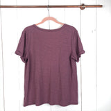 American Eagle V Neck Tee Large