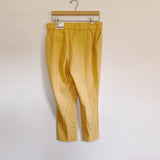 Jules & Leopold Yellow Slim Trouser Pants New Large