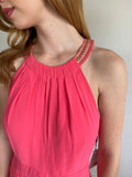 Calvin Klein Pink Formal Maxi Dress NWT Size 12