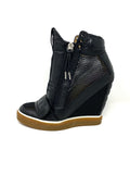 L.A.M.B. Pamela Mesh Wedge Sneakers 8