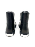 Alexander Wang Pia Sneakers Black Leather High Tops 38