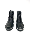 Alexander Wang Pia Sneakers Black Leather High Tops 38