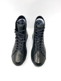 Alexander Wang Pia Sneakers Black Leather High Tops 38