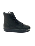 Alexander Wang Pia Sneakers Black Leather High Tops 38