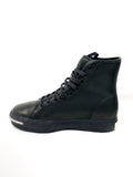 Alexander Wang Pia Sneakers Black Leather High Tops 38