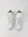 DKNY Women's White Ginnie Wedge Sneakers 8