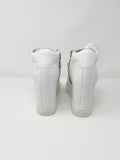 DKNY Women's White Ginnie Wedge Sneakers 8