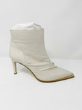 TIBI Leather Ivory Boots New 38