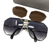 Cazal Aviator Sunglasses 905 Black Gold