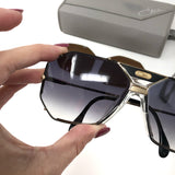 Cazal Aviator Sunglasses 905 Black Gold