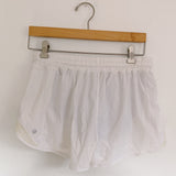 Lululemon White Active Shorts size 10