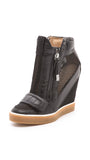 L.A.M.B. Pamela Mesh Wedge Sneakers 8