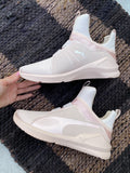 PUMA Fierce Satin EP Pearl Women's Hightop Lace Sneaker 8