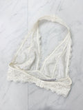 Free People Lace Halter Bralette XS