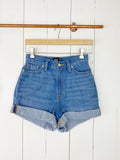 BDG Denim High-Waisted Mom Short 25