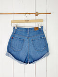BDG Denim High-Waisted Mom Short 25