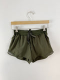 Lululemon Olive Active Shorts 6 tall