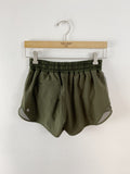 Lululemon Olive Active Shorts 6 tall