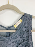 Altar'd State Lace Boho Embroidered Tank Top Large