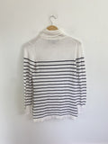 FRENCH CONNECTION Stripe Turtleneck Sweater S