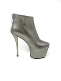 Giuseppe Zanotti Extreme Platform Booties 38 Metallic
