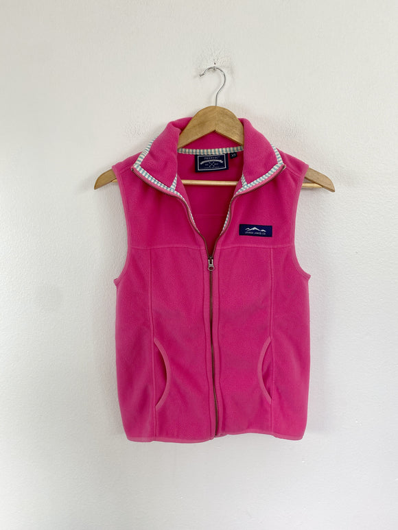 Lauren James Fleece Pink Vest XS