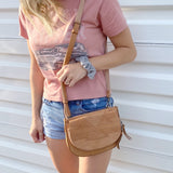 Lucky Brand Leather Crossbody Purse