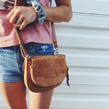 Lucky Brand Leather Crossbody Purse