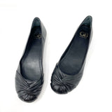 Gianni Bini Black Leather Flats 8