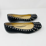 Gianni Bini Studded Leather Flats 7.5