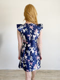 1901 Flutter Sleeve Jacquard Dress NWT 12