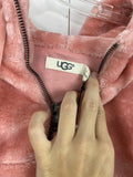 Ugg Kailani Sherpa Hoodie NWT Large Crystal Pink
