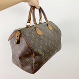 Louis Vuitton Speedy 30 Monogram Purse Authentic.