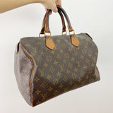 Louis Vuitton Speedy 30 Monogram Purse Authentic.