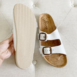 YoKona Leather Sandals White New Size 9