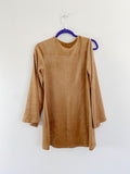 MINKPINK Suede cold shoulder Dress Tunic Small